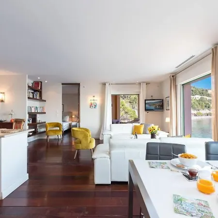 Marinieres - Incredible View Over The Bay Apartment Villefranche-sur-Mer